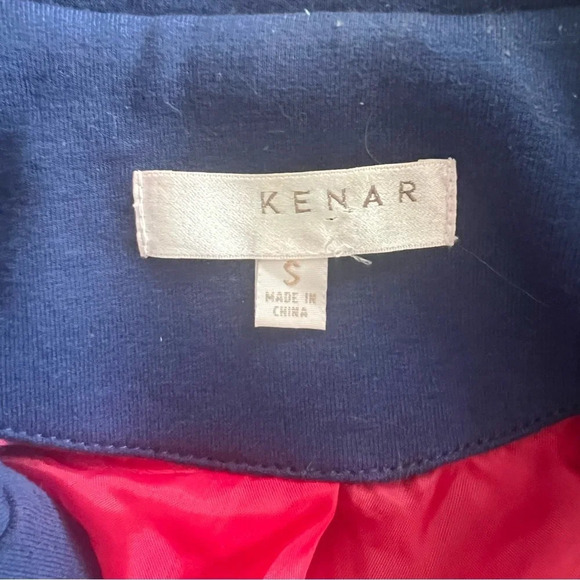 Navy Knit Blazer - Picture 5 of 6